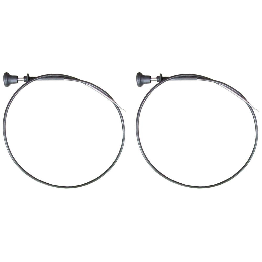 (2) Choke Cable fits Oregon 60-039 MTD Fits Cub Cadet Troy Bilt 746-1085A 946-10