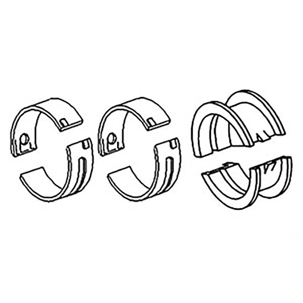 Main Bearings - Standard - Set Fits Allis Chalmers D17 170 TL11 TL12 70241103