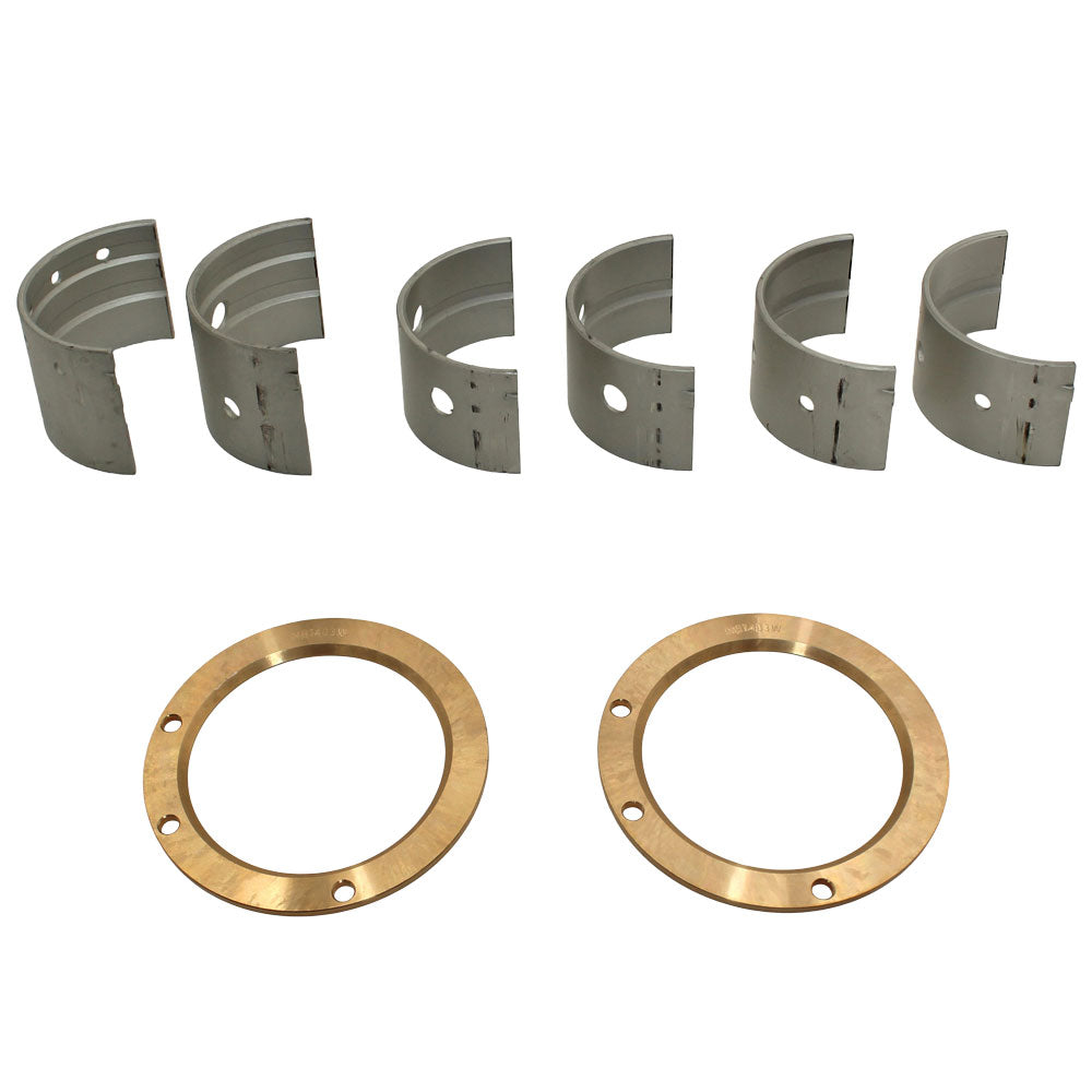 MFS2916 Main Bearing Set, 2.240" (0.010" undersize) Fits Massey Ferguson