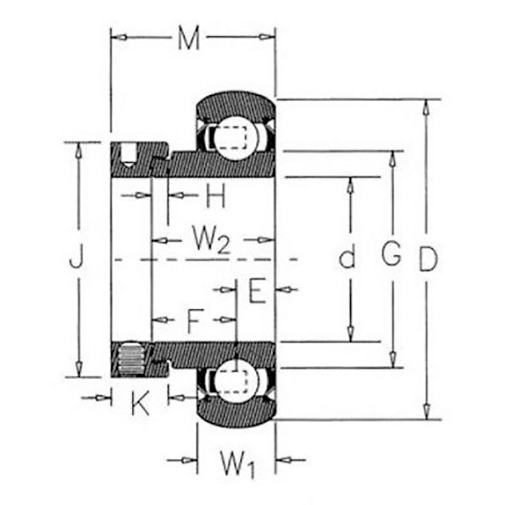 121602 Ball Bearing  Fits New Holland