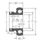 WN-121602-PEX Feeder Drum Bearing Fits International/CaseIH 7088 5088 5130 5140