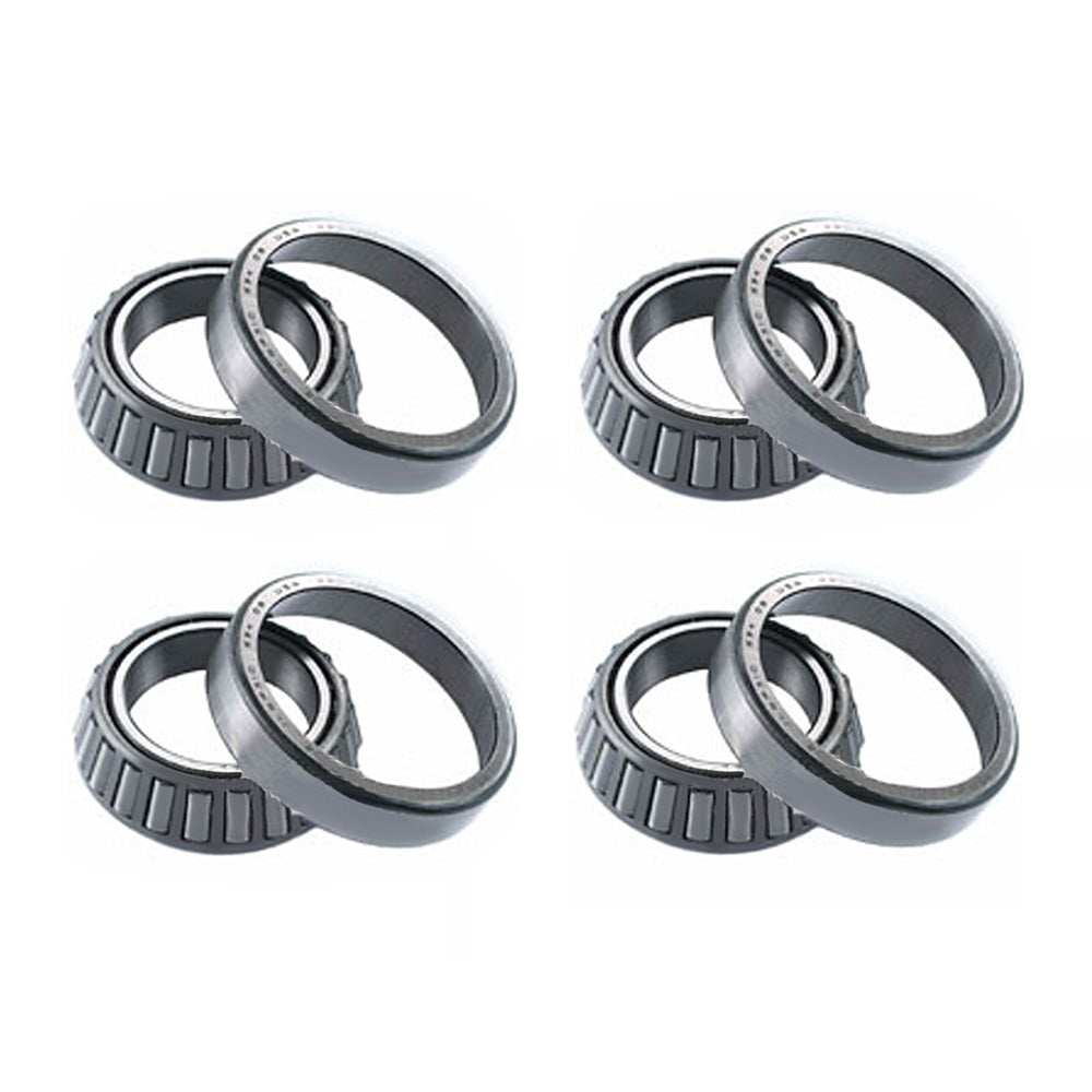 4X Fits Hyatt LM67048 LM67010 Tapered Roller Bearing Cup Cone Set