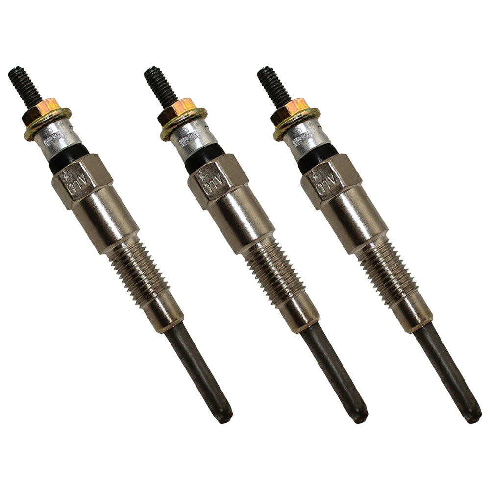 3PCS Glow Plug 6670470 Fits Bobcat Excavator 320 321 322 428 453 E08 E10 E14 E16