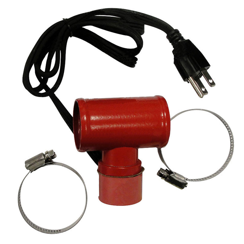 3009-1022 - Lower Radiator Hose Heater Fits Massey Ferguson