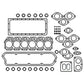 Upper Gasket Set Fits John Deere Replaces AR63270