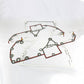 Overhaul Gasket Set Fits John Deere 4045D 4045T 4045T Powertech Engine RE501455