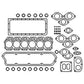 Upper Gasket Set Fits John Deere Replaces RE29859