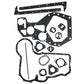 U5LB0500 New Tractor Lower Gasket Kit w/o Seal Fits Massey Ferguson 83373 58723