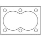 1750087M1 Oil Pump Body Cover Gasket Fits Massey Ferguson TO35 MF35 MF50 F40