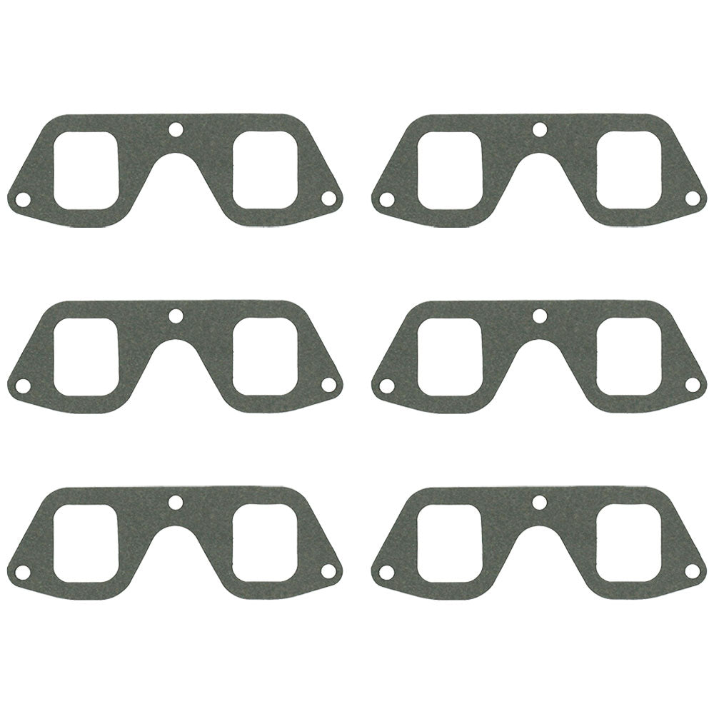 Qty 6: Dual Intake Manifold Gasket Fits Ford/New Holland Replaces 4776544