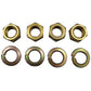 33816S 4 Brass Nuts for Manifold Mounting Kit Fits Ford New Holland 2N 8N 9