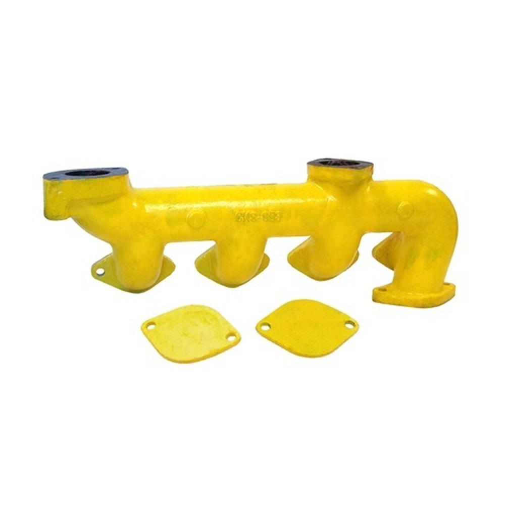 Dual Outlet Manifold w/Plates Fits Case/International Harvester Replaces A182084