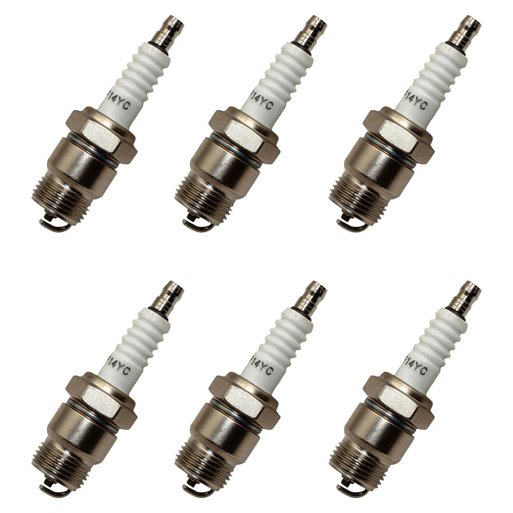 Qty 6: Spark Plug Fits Case/International Harvester Replaces G44840