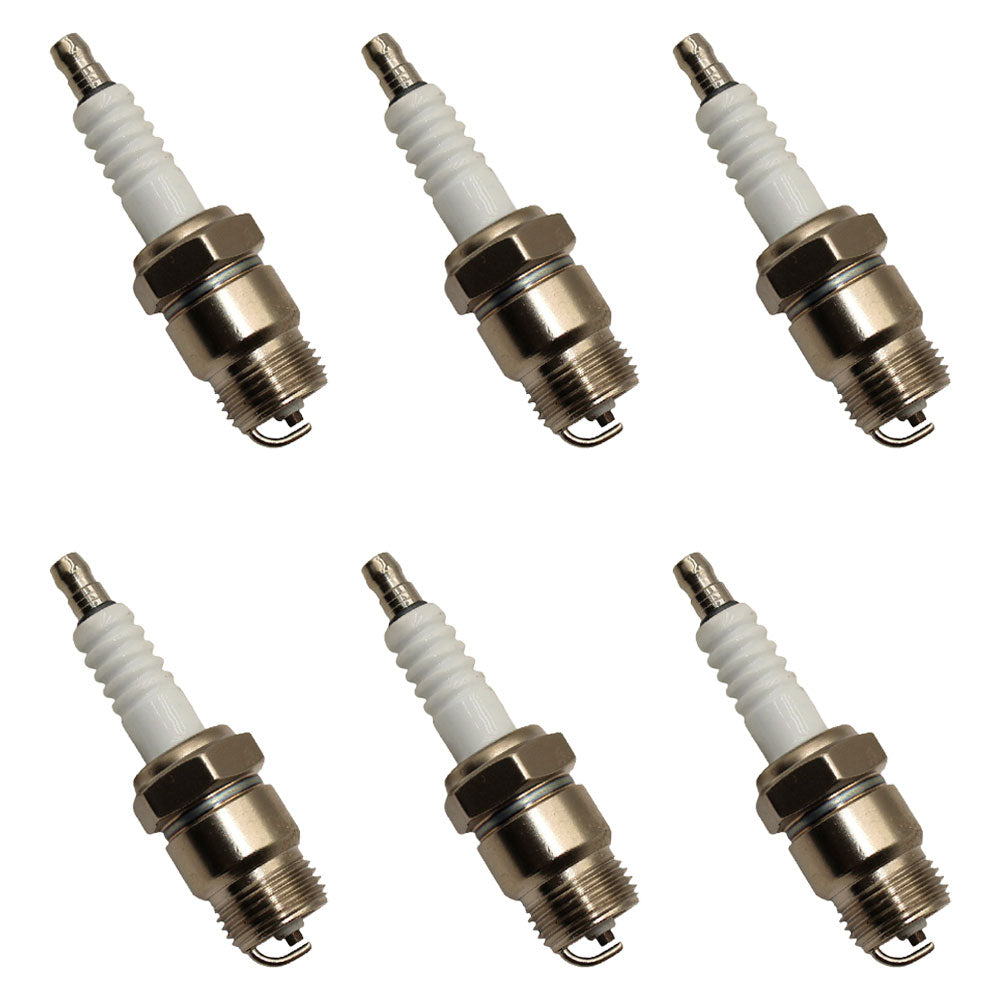 Qty 6: Spark Plug Fits Case/International Harvester Replaces G44840