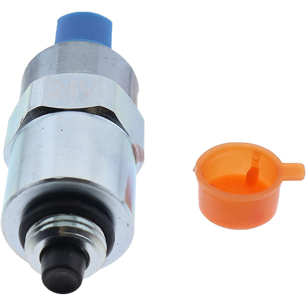 One New 24 Volt Diesel Shut-off Solenoid 26431675 7180-49D Fits Delphi Pump