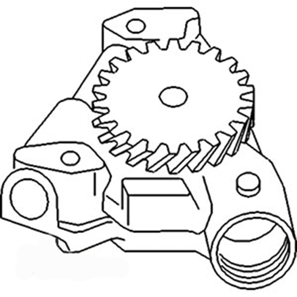 2130385 New Engine Oil Pump Fits Allis Chalmers AC Tractor Models 7085