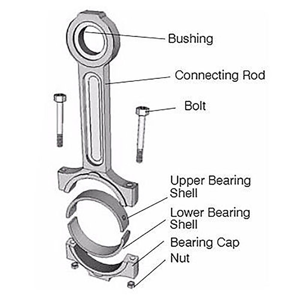 8N3753 Connecting Rod Assembly Fits Caterpillar 215 3204 931B 943 953 D3 D5C
