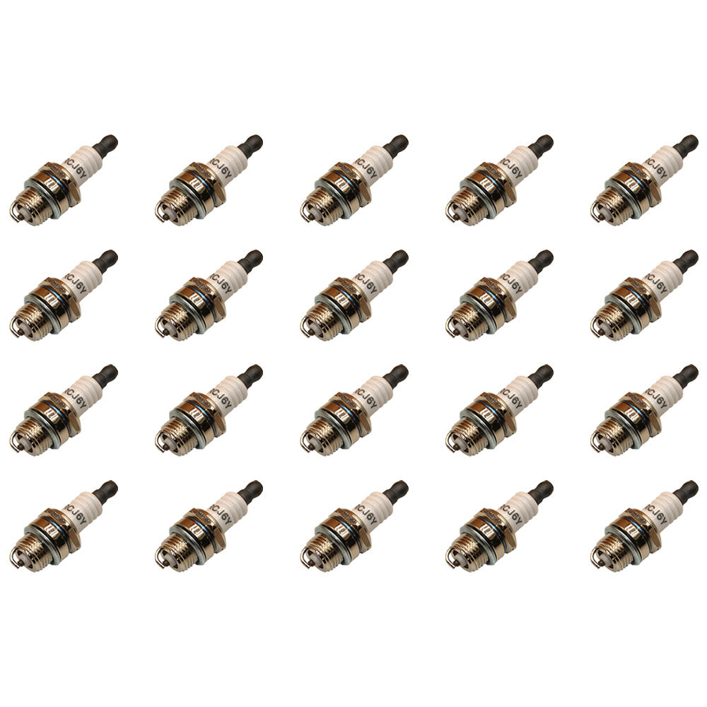 Qty 20: Spark Plug
 Fits John Deere Replaces 77-220