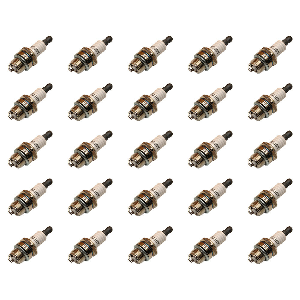 Qty 25: Spark Plug
 Fits John Deere Replaces 77-220