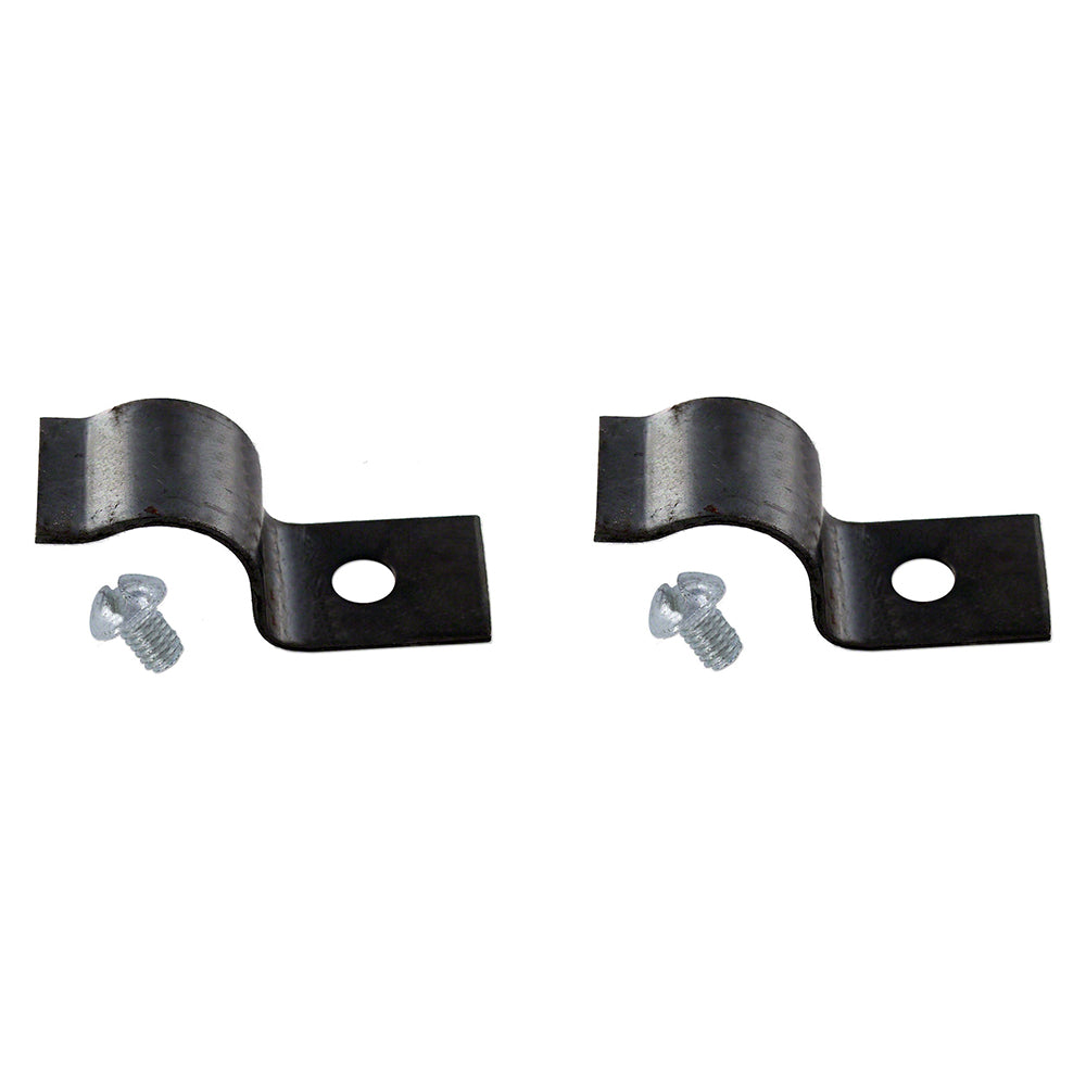 351013R1 Pair of Hand Crank Brackets w Screws Fits Case Fits IH Fits FARMALL Fit