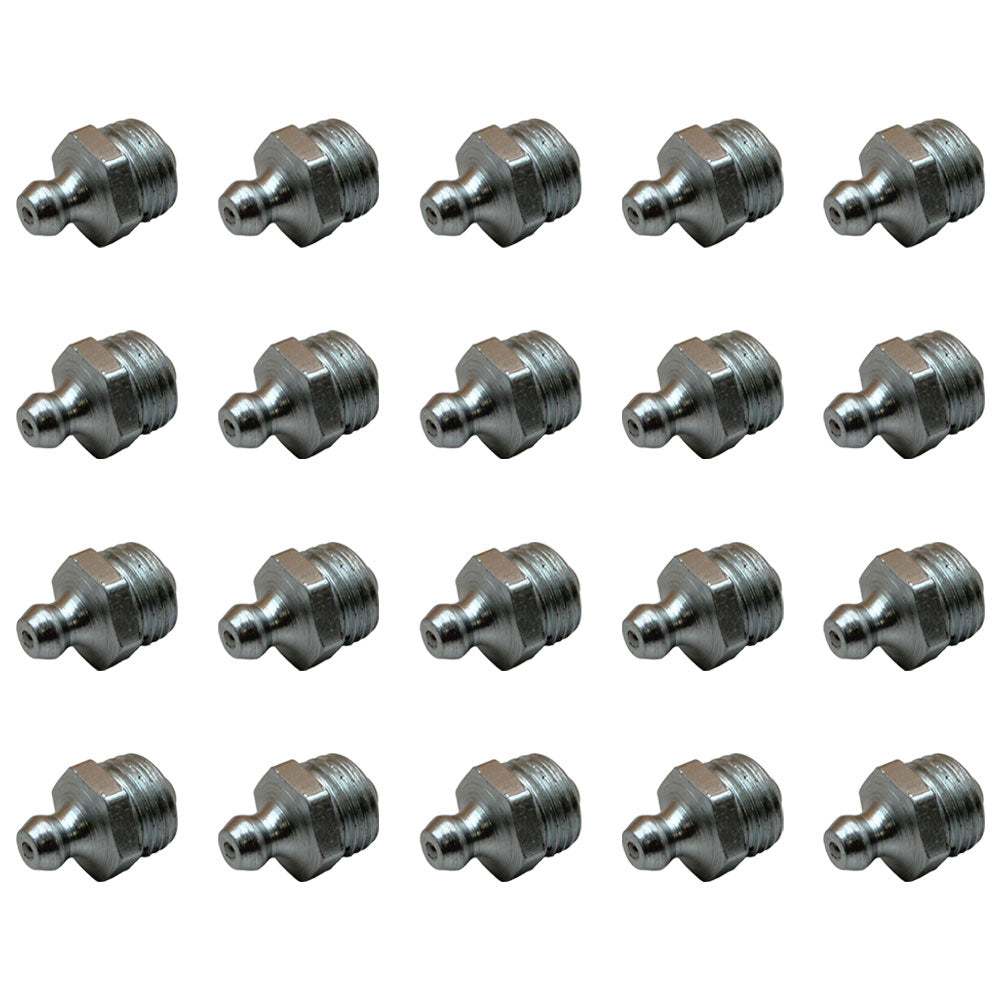 1450/0002 Qty 20: Grease Nipples Fits JCB