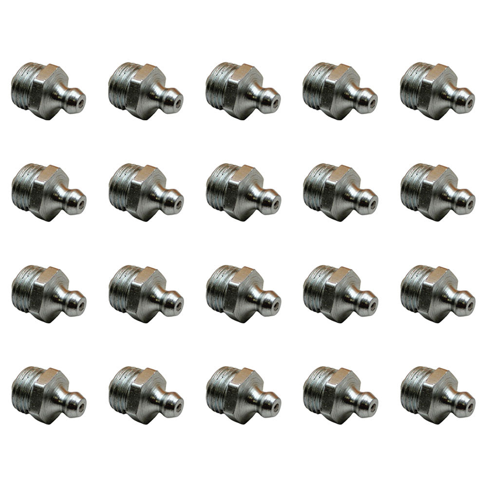 1450/0002 Qty 20: Grease Nipples Fits JCB
