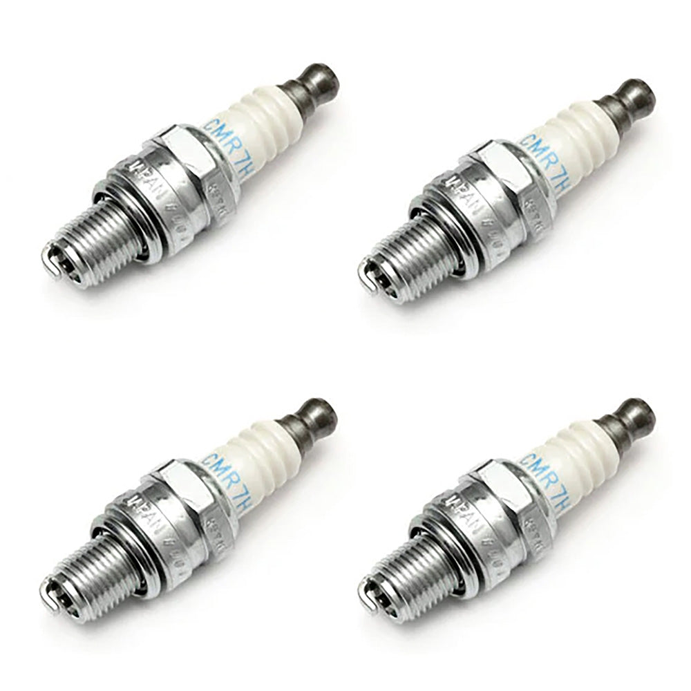 (4) Spark Plug Fits John Deere TY26714 Fits Torch A8RTC Fits NGK CMR7H 3066