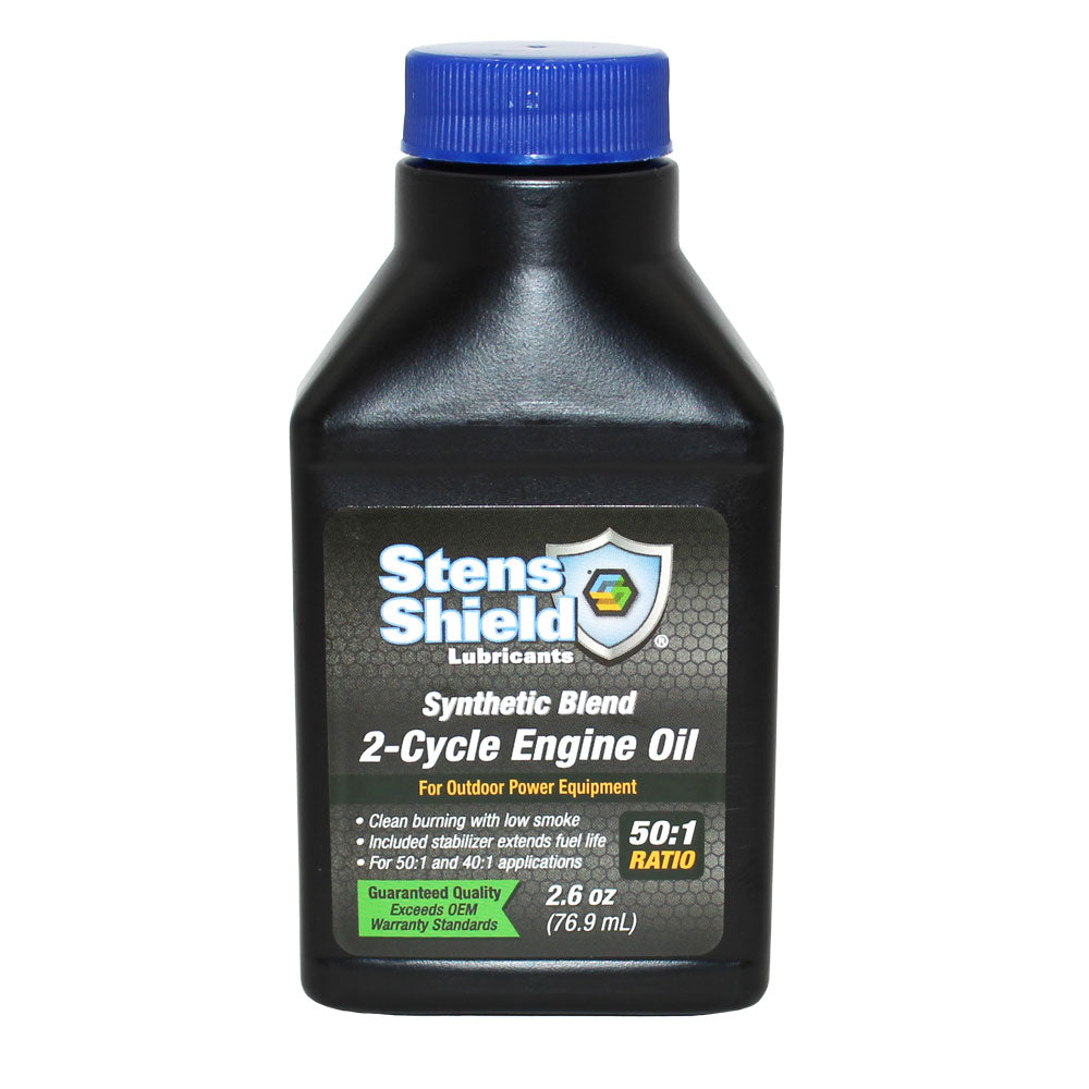 2-Cycle Engine Oil 50:1 Synthetic Blend 1 2.6 oz Fits Briggs and Stratton 100107