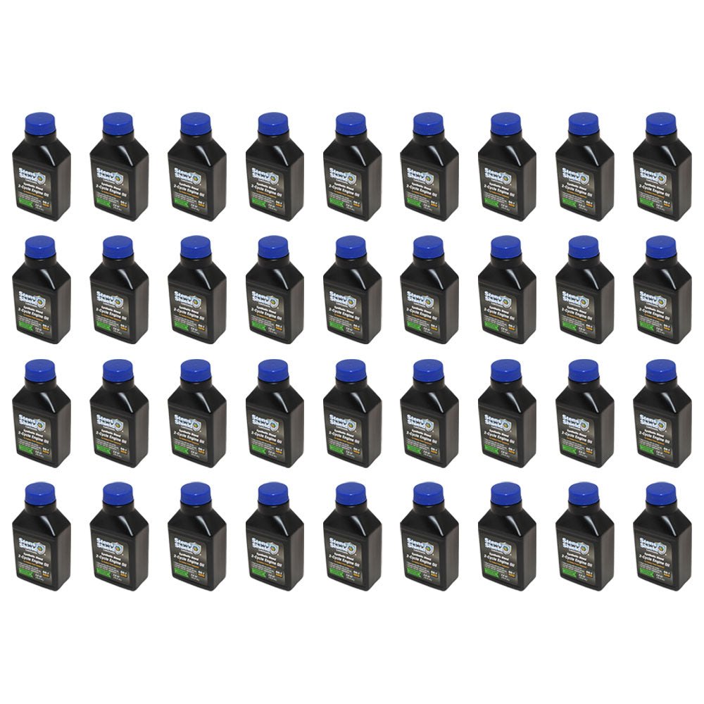 36, 2-Cycle Engine Oil 2.6 oz. Bottles 50:1 Synthetic Blend Mix Fits Case