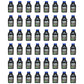 (48) New Aftermarket Replacement 2.6 oz Bottles of Shield 2-Cycle Engine Oil