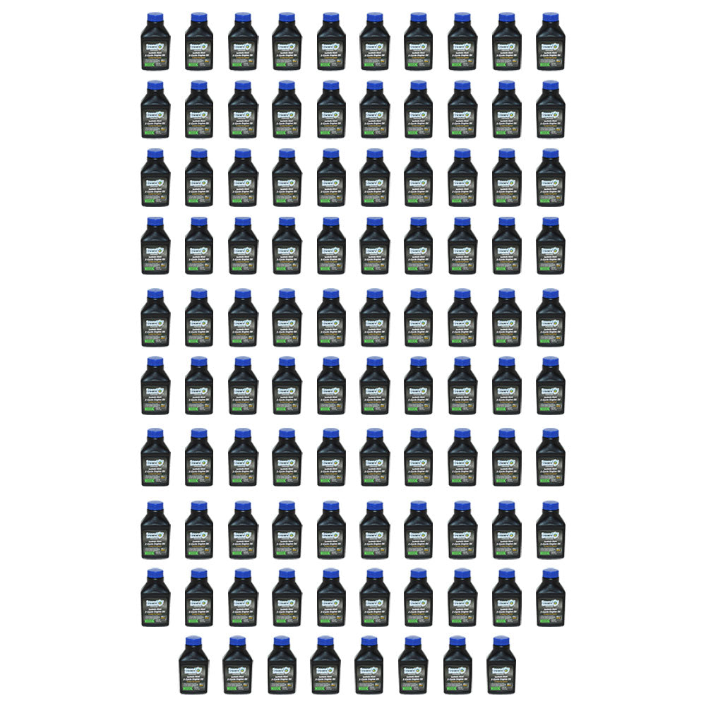 (98) New Aftermarket Replacement 2.6 oz Bottles of 2-Cycle Engine Oil