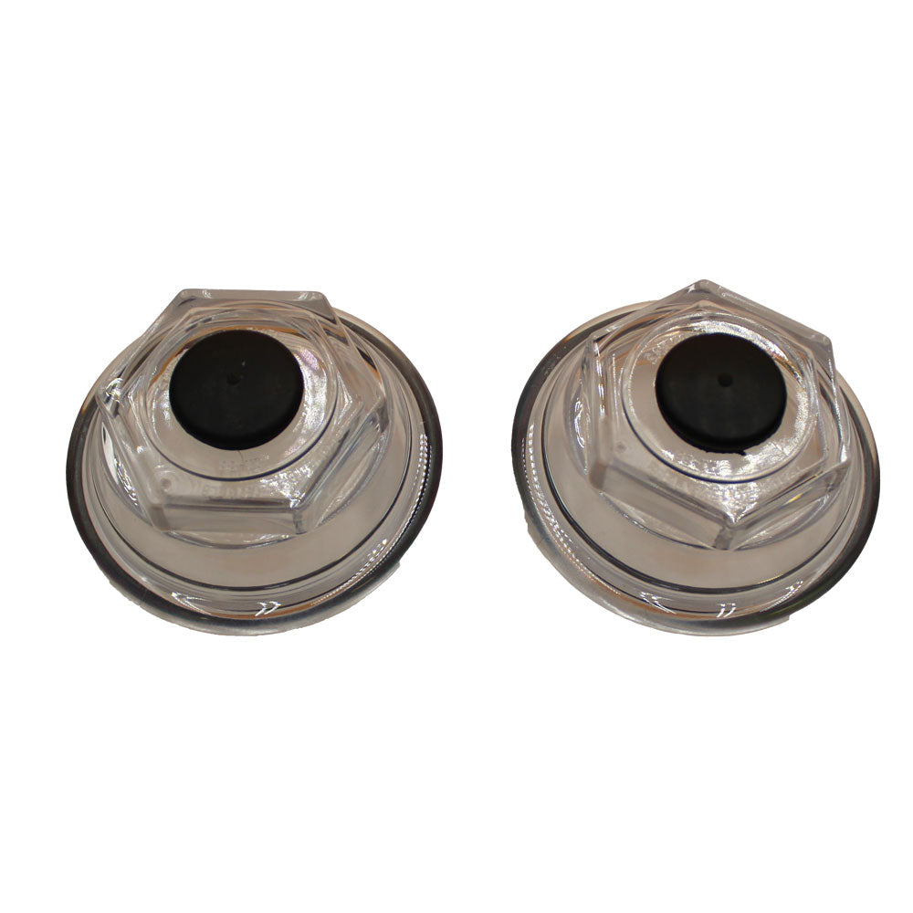 Pair 3.5" Oil Bath Cap 21-88 Fits Dexter Trailer Axle 9K 10K 8-415 8-430