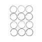 Piston Ring Set Fits John Deere M 40 320 330 100