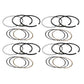 PR122 836100M1 Four (4) Piston Ring Sets Fits Massey Ferguson 35 50 135 150 MF15
