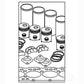 OK414 Major Engine Overhaul Kit Fits Case-IH Tractor Models 815 966 UD414