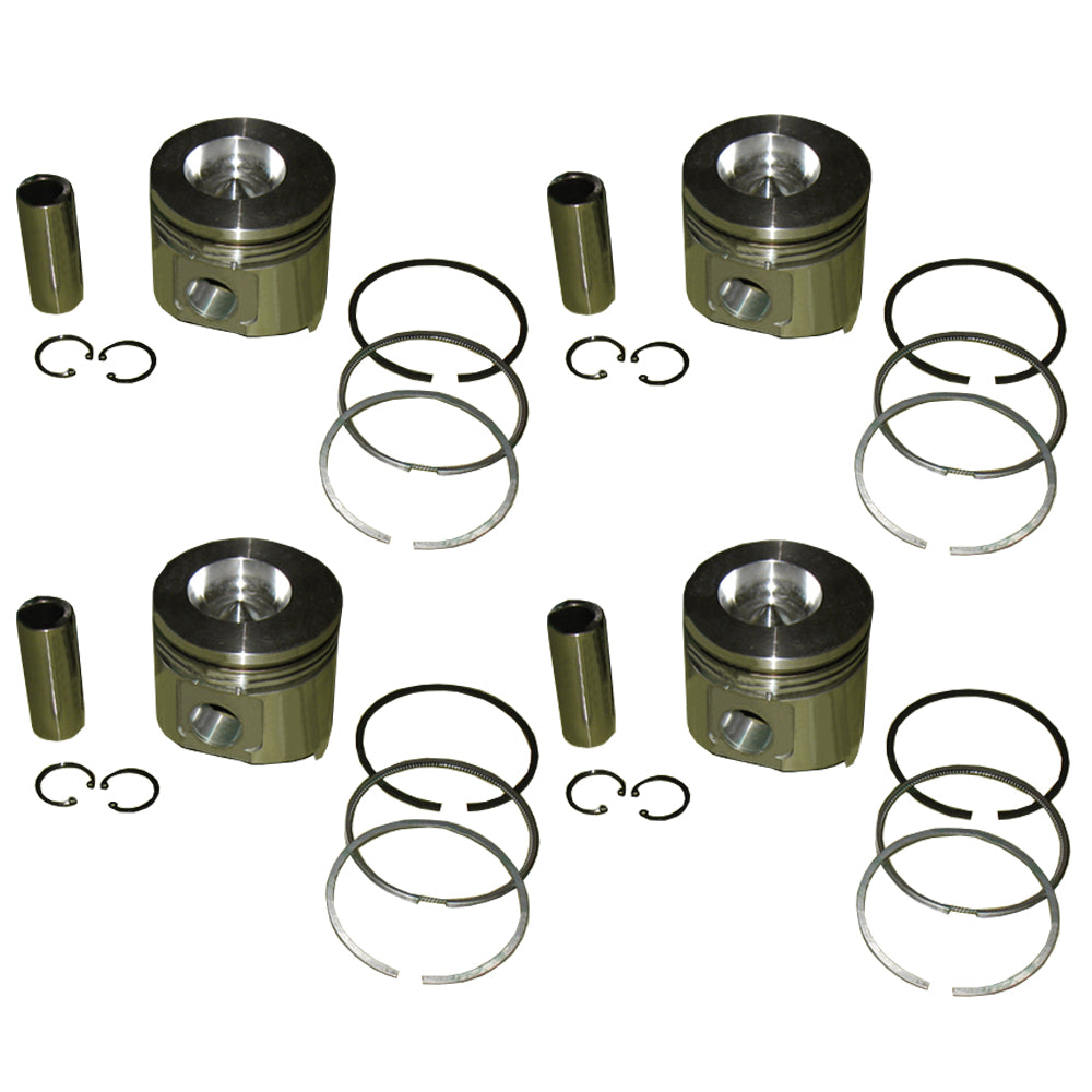 4TNE84 Engine Overhaul Kit For Yanmar Oversized 0.25 4 Cyl Bore 3.30" 84mm