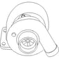 Turbocharger Fits 450 570 580L 590 5120 550 570LXT 580 580K 590 688 860 90XT Sup