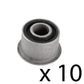 (10) Rubber Bushings Fits Bobcat Skid Steers 6665701