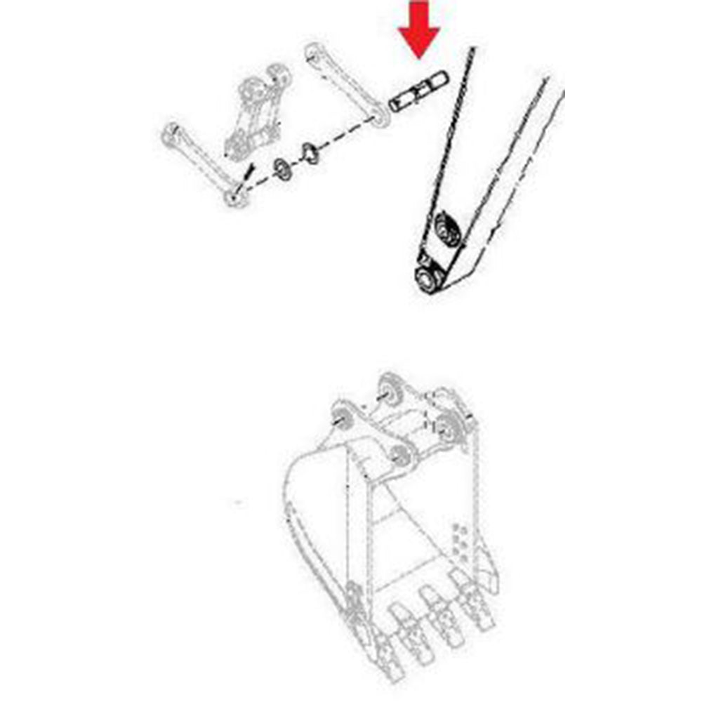 Pin(s) Fits Hitachi Replaces EXN90-0009