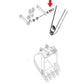 3088579 Pin, Link to Dipper - Fits John Deere 180GLC, 200CLC, 200DLC, 225CLC