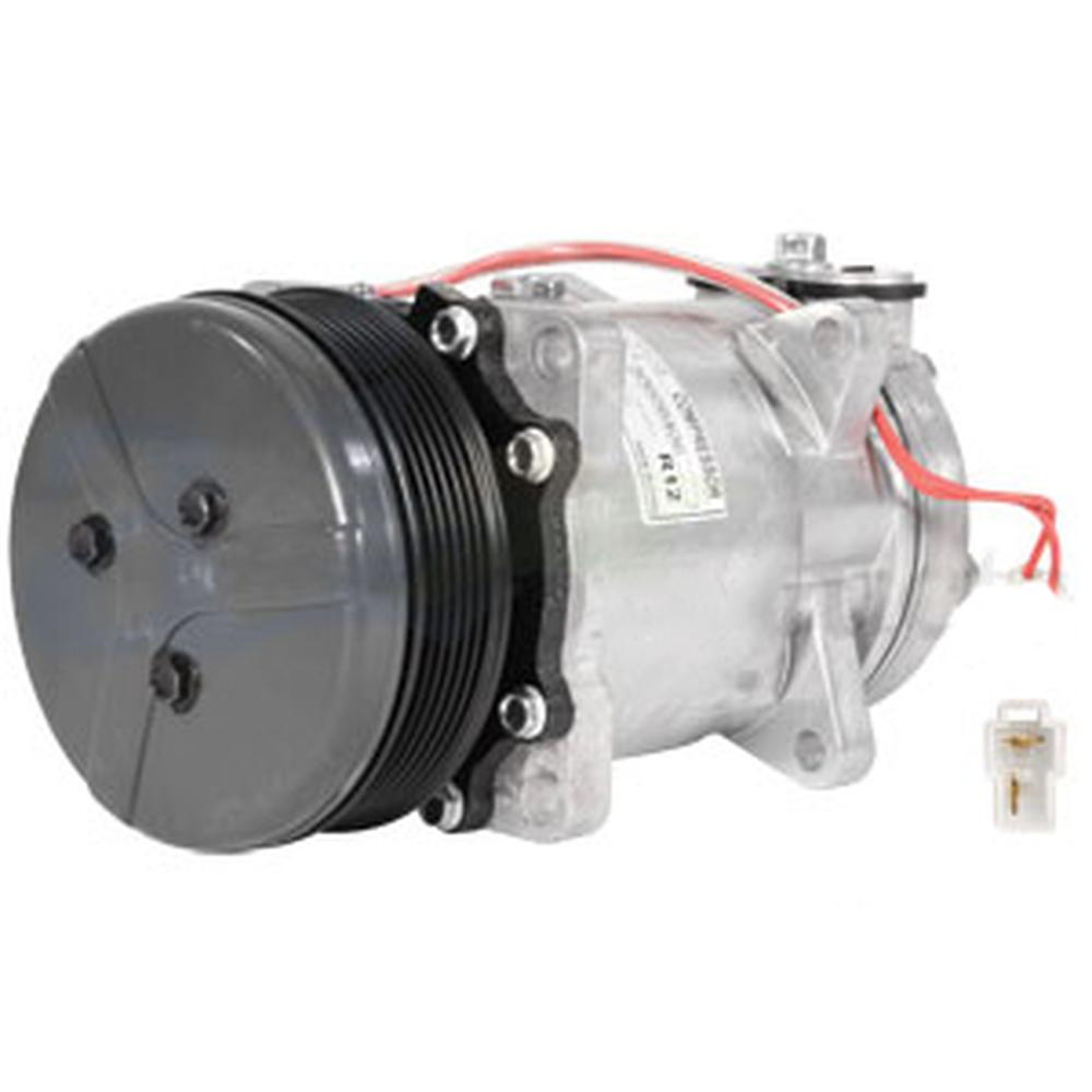 F0NN19D629AA Compressor Sanden SD510 Style Fits Ford New Holland 5640 ++