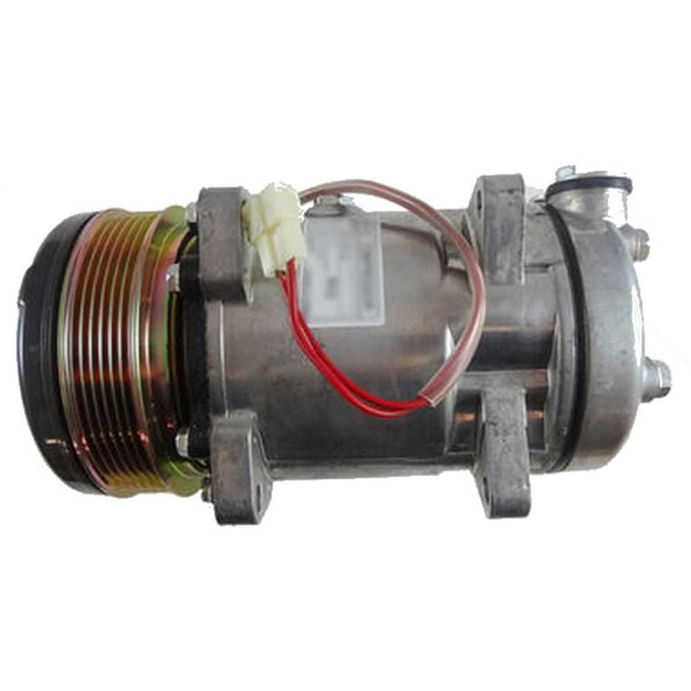 F0NN19D629AA Compressor Sanden SD510 Style Fits Ford New Holland 5640 ++