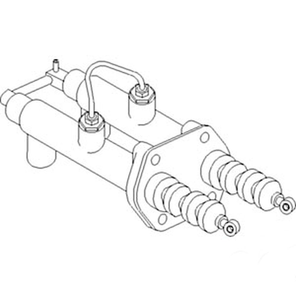 Brake Master Cylinder Fits Case/International Harvester Replaces 81866911