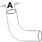 Upper Radiator Hose Fits Ford/New Holland Replaces F0NN8260BB