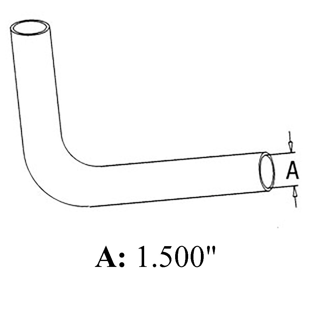 Upper Radiator Hose Fits Ford/New Holland Replaces 81862935