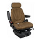 F10A4042 Brown Cloth Air Suspension Seat with Isolator Fits Ariens Zoom 2040