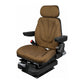 F10M4112 Brown Cloth Mechanical Suspension Seat Fits Case IH C100 C50 C60 C70