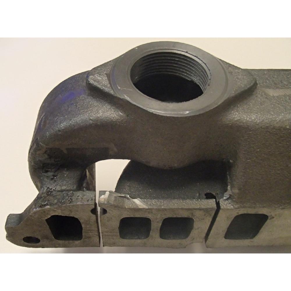F124E-500 New Exhaust Manifold Fits Massey Harris Tractor 20 22 30 101 +