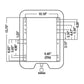 F20M5150 Gray Vinyl Mechanical Seat with Isolator Fits Universal Products