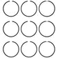 Qty 3: Standard Piston Rings Fits Fiat Replaces Internal Engine Components